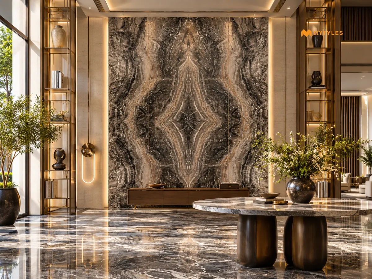 Can Every Marble-Look Tile Be Bookmatched?